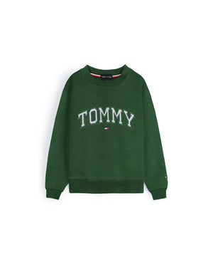 Exclusive Tommy. Kids Sweat - Green