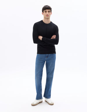 Jean C.5 regular stretch cotton 3 lengths - stone blue