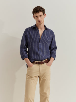 Regular fit trousers
