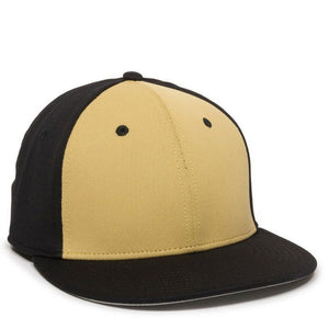 OC Sports 'Gold/black' Polyester Bamboo Charcoal Proflex Cap