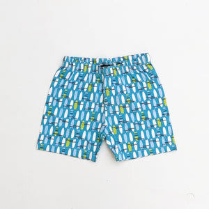 BS - Kids 'Aqua' Mid Swim Cotton Shorts BS733