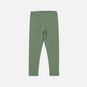 CA - Girls 'Olive' Plain Fleece Legging CA403