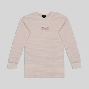 OVS - Girls 'Pink' Never Stop Dreaming Organic Cotton Full Sleeve T-Shirt OVS251