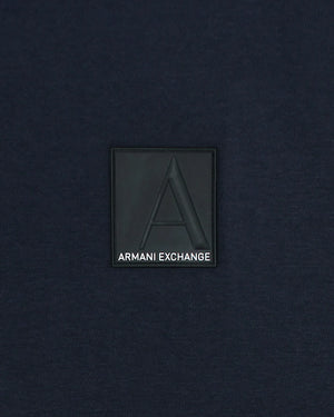 Exclusive A-X Mens Batch Sweat - Navy Blue