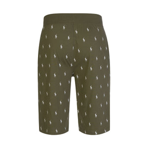 RL - Men 'Green' All Over Pony Shorts SP40