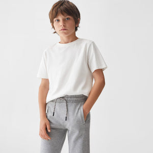 MG - Kids 'Grey' Tapered Terry Trouser MG492