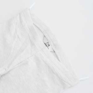 CA - Girls 'White' Plain Fleece Legging CA406