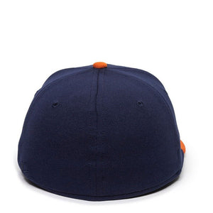 OC Sports 'Navy/Orange' Polyester Bamboo Charcoal Proflex Cap
