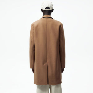 ZR - Men 'Camel' Stretch Comfort Long Coat ZR2262