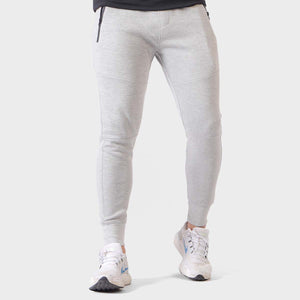 GR - Men 'Grey' Zip Pocket Stretchable Skinny Jogger Trouser GR959