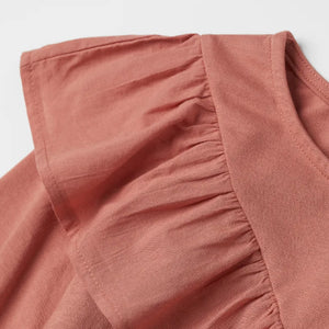 HM - Girls 'Coral' Full Sleeve Cotton T-Shirt OR254