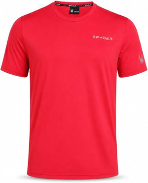 Spyder Mens Athletic Shirt Quick Dry Lightweight Short Sleeve Tee