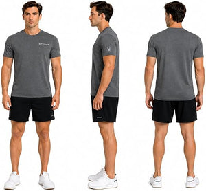 Spyder Mens Athletic Shirt Quick Dry Lightweight Short Sleeve Tee