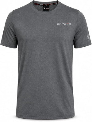 Spyder Mens Athletic Shirt Quick Dry Lightweight Short Sleeve Tee