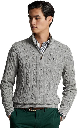 POLO RALPH LAUREN GREY LONG SLEVE