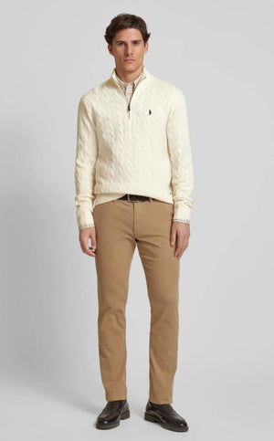 POLO RALPH LAUREN BEIGE LONG SLEVE