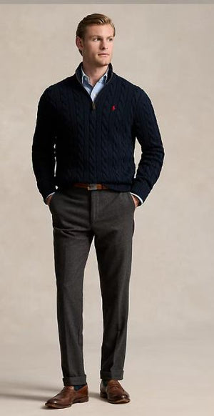 POLO RALPH LAUREN BLACK LONG SLEVE