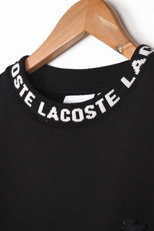LACOSTE JACQUARD COLLAR FLEECE Sweatshirt