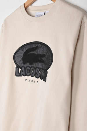 Men LACOSTE EMBROIDERED BADGE SWEATSHIRT