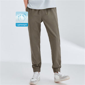 GD-Giordano Men Joggers Casual Long Pants Clothing Cotton Elastic Waistband GD123
