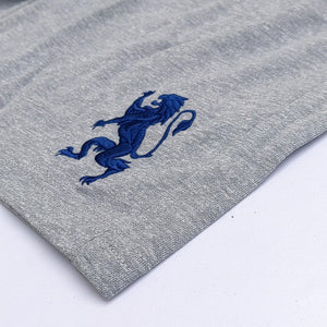 GR - Men 'Light Grey' G-Motion Embroidered Logo Shorts GR755