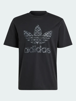 Men's Black Classic Monogram Graphic T-Shirt