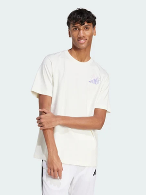 Lounge Pastel Embroidery Graphic Tee