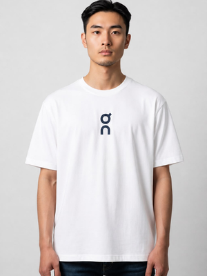 On Club T-Shirt White