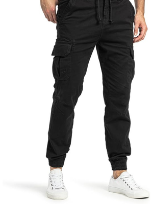 Men's jeans straight cut slim denim trousers cargo trousers jeans