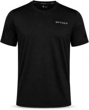 Spyder Mens Athletic Shirt Quick Dry Lightweight Short Sleeve Tee