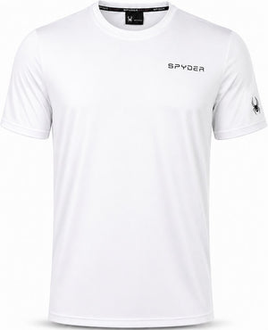 Spyder Mens Athletic Shirt Quick Dry Lightweight Short Sleeve Tee
