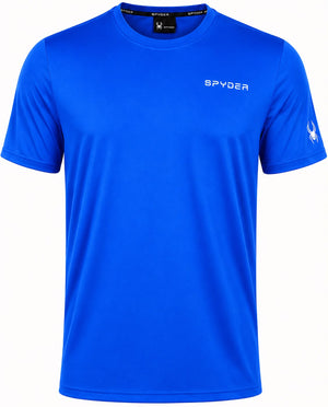 Spyder Mens Athletic Shirt Quick Dry Lightweight Short Sleeve Tee