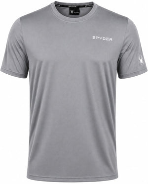 Spyder Mens Athletic Shirt Quick Dry Lightweight Short Sleeve Tee