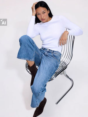 Culotte jeans