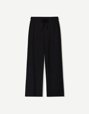 BS-Black Wide-leg trousers