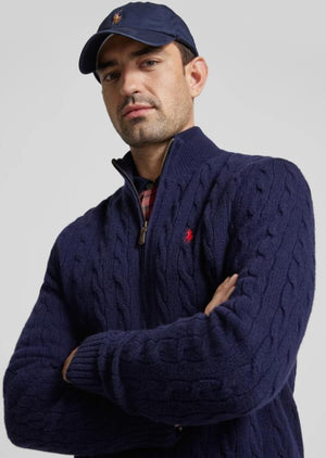 POLO RALPH LAUREN NAVY BLUE LONG SLEVE