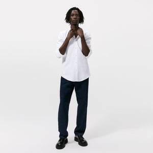 ZR - Men 'White' Easy Care Textured Shirt ZR108