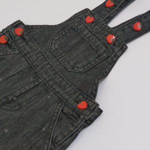 GP - Kids 'Charcoal' Denim Dungaree GP93