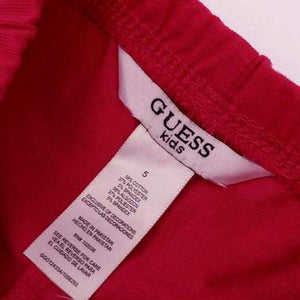 GUESS - KIDS COTTON RED LEGGINGS GS419 (2657809629269)