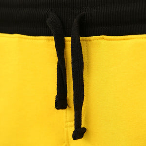 GO - Kids 'Yellow' Velcro Pouch Pocket Paneled Fleece trouser GO713