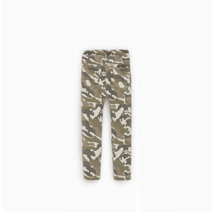 Z.A.R.A - Kids 'Light' Camouflage Printed with Back pockets Legging ZB251