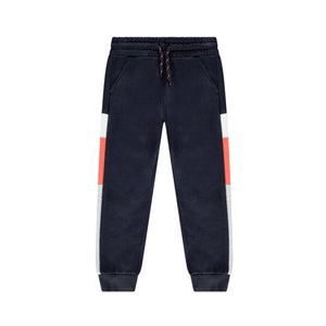 OR - Kids 'Navy' Side Stripe  Fleece Jogger Trouser OR758